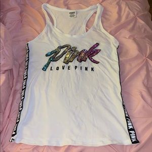 Pink Tank top size small